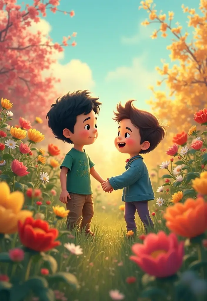 27 Over the Garden Wall Fanart Pieces That Deserve Attention - 4. Characters in Bloom