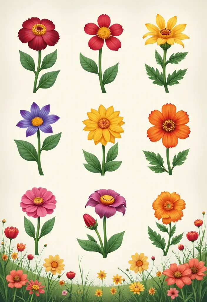 27 Over the Garden Wall Icon Collections for Your Devices - 2. Seasonal Blooms Icon Pack