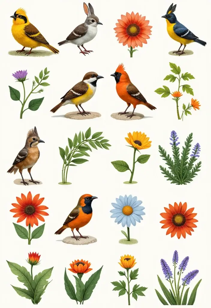 27 Over the Garden Wall Icon Collections for Your Devices - 23. Garden Wildlife Awareness Icons