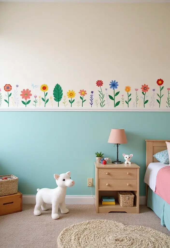 27 Over the Garden Wall Wallpaper Designs for Whimsical Screens - 16. Whimsical Garden Borders