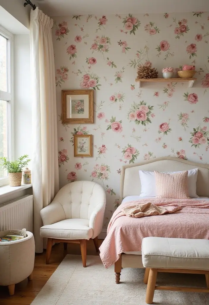 27 Over the Garden Wall Wallpaper Designs for Whimsical Screens - 17. Cozy Cottage Charm