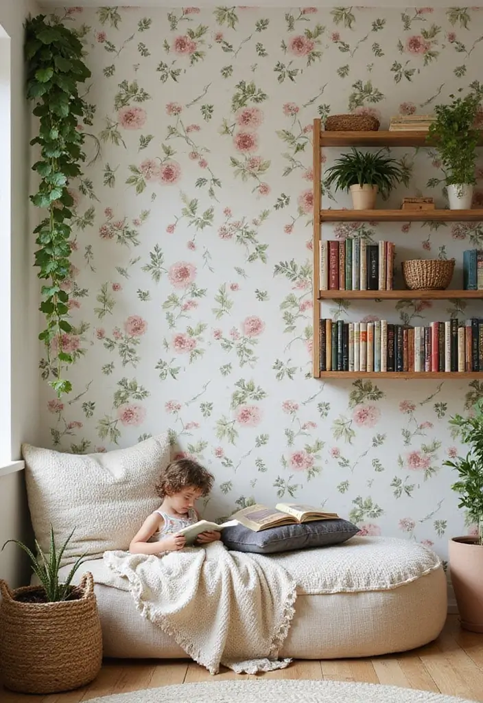 27 Over the Garden Wall Wallpaper Designs for Whimsical Screens - 3. Vintage Botanical Prints