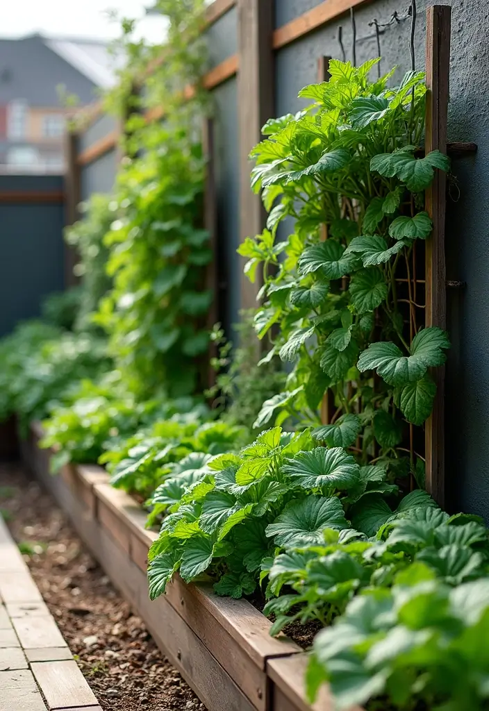 27 Raised Garden Beds Layout Design Landscaping Ideas for a Perfect Backyard - 1. Vertical Garden Beds for Small Spaces