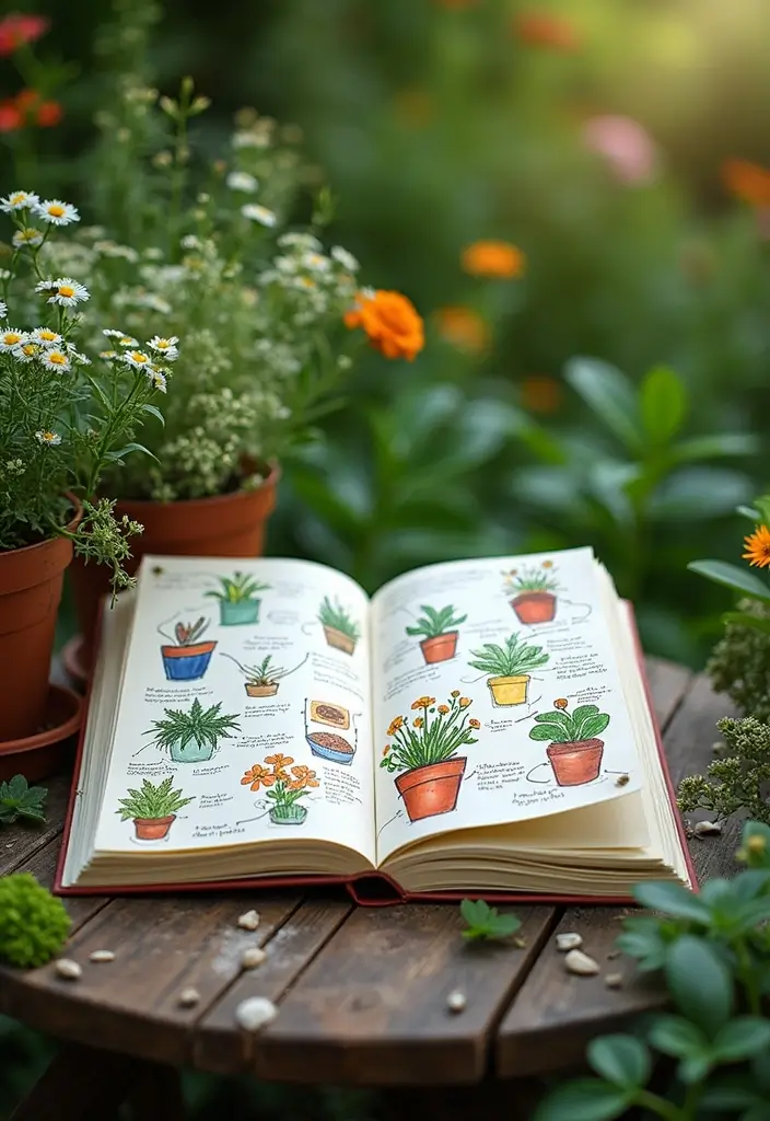 27 Smeraldo Garden Marching Band Jimin Photos That Capture His Enchanting Aesthetic - 23. Journaling Your Gardening Journey