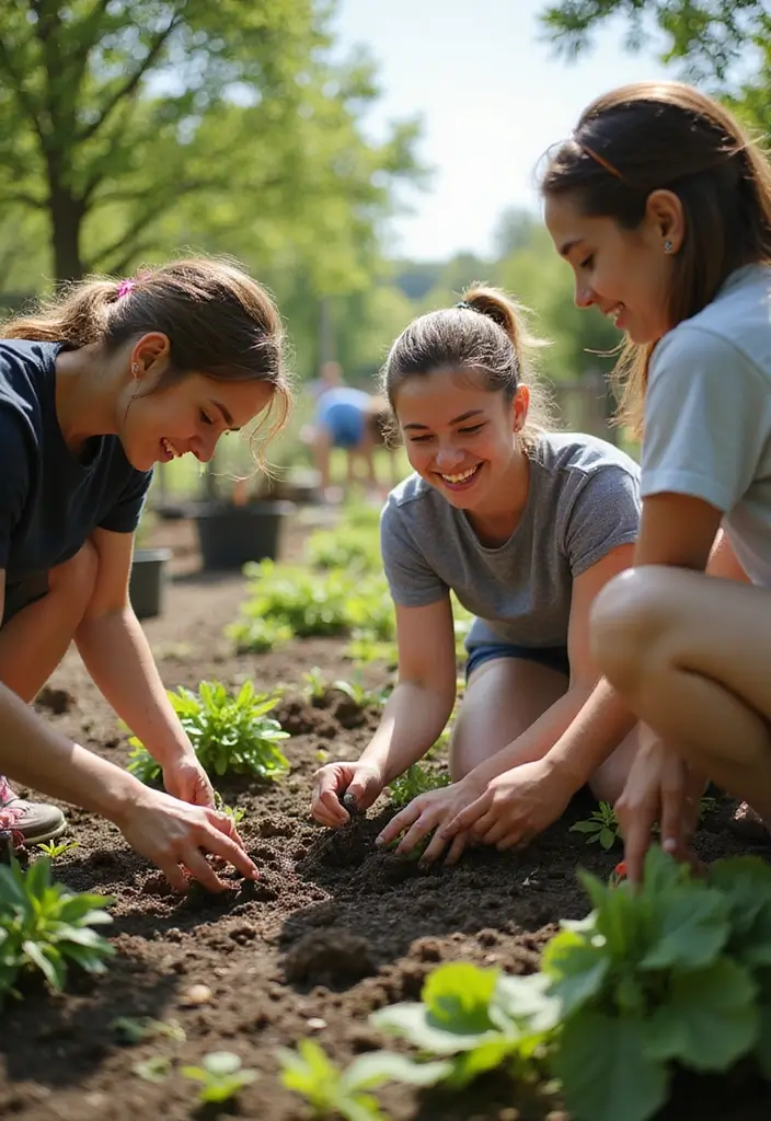 27 Smeraldo Garden Marching Band Jimin Photos That Capture His Enchanting Aesthetic - 24. Engaging the Community Through Gardening