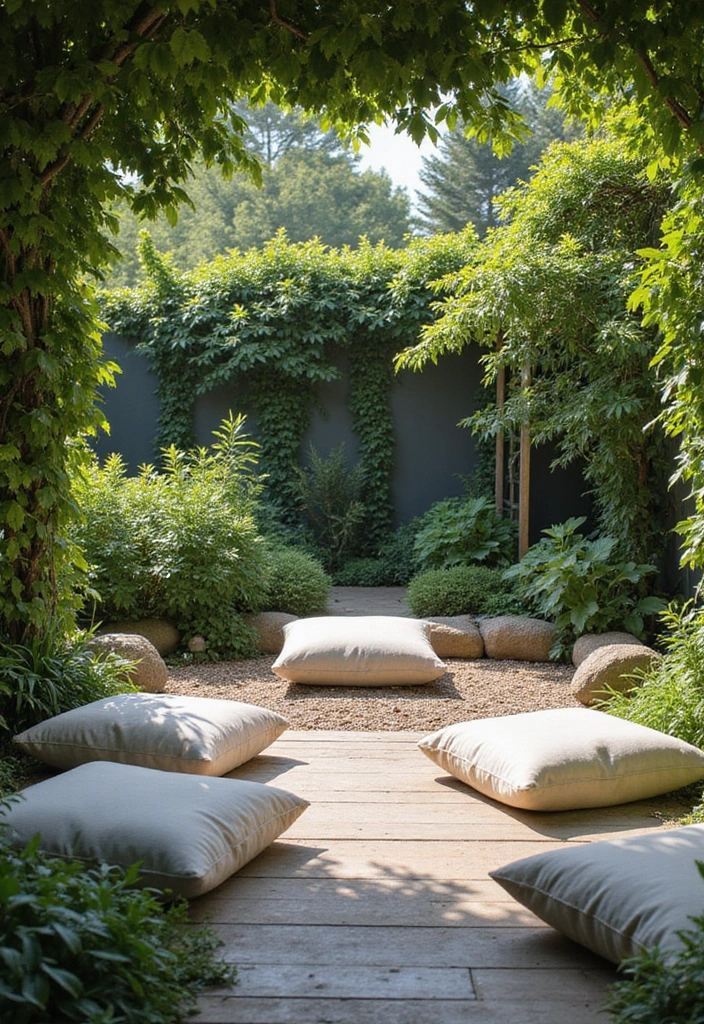 27 Smeraldo Garden Marching Band Jimin Photos That Capture His Enchanting Aesthetic - 26. Meditation Spaces in Your Garden