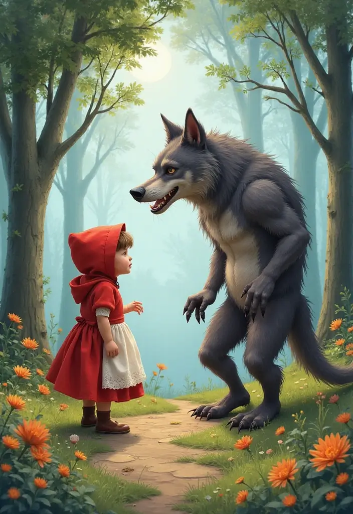 27 Stunning Over the Garden Wall Art You'll Want to Frame - 20. Fairy Tale Characters