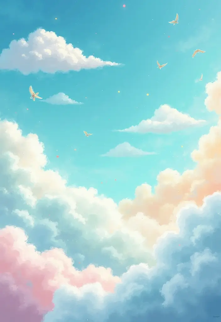 27 Stunning Over the Garden Wall Art You'll Want to Frame - 25. Dreamy Clouds and Skies
