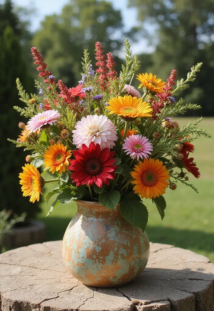 27 Stunning The Beast Over the Garden Wall Art Inspirations - 11. Floral Arrangements with a Twist