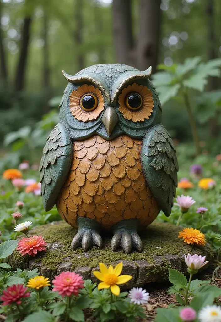 27 Stunning The Beast Over the Garden Wall Art Inspirations - 2. Nature-inspired Sculptures