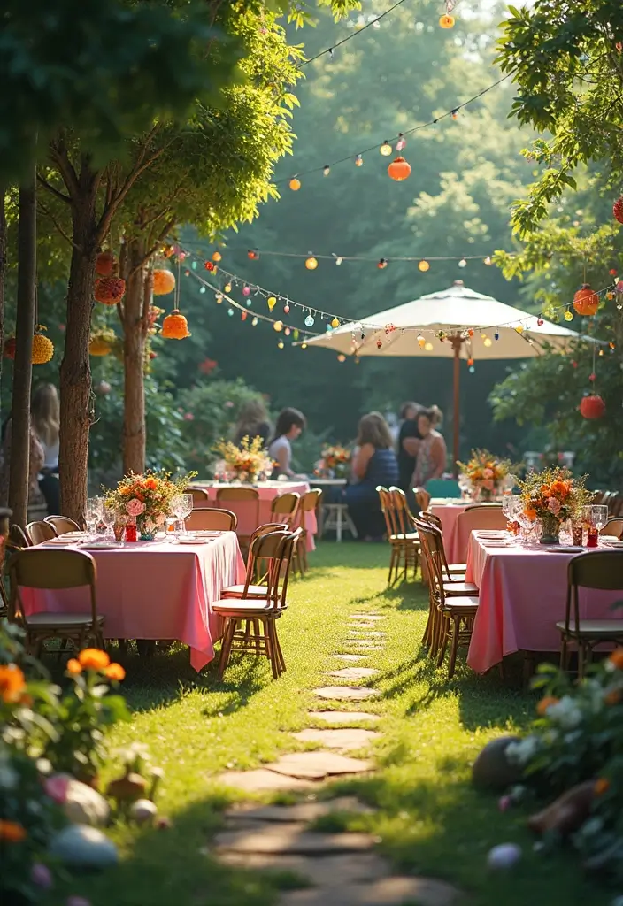 27 Stunning The Beast Over the Garden Wall Art Inspirations - 21. Themed Garden Parties