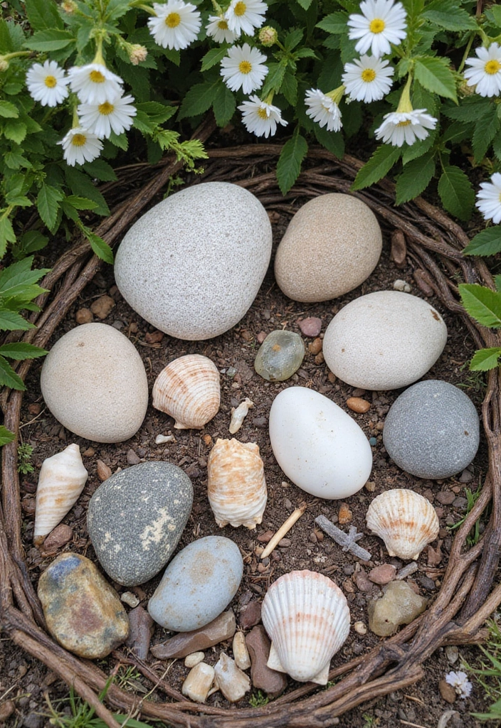 27 Stunning The Beast Over the Garden Wall Art Inspirations - 7. Nature’s Treasures Displays