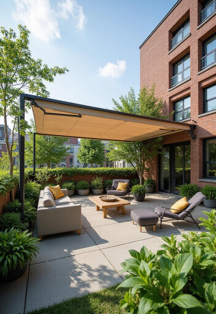 28 Roof Top Garden Ideas Terrace Design for Modern Homes - 19. Shade Solutions