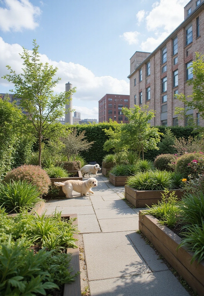28 Roof Top Garden Ideas Terrace Design for Modern Homes - 25. Pet-Friendly Gardens