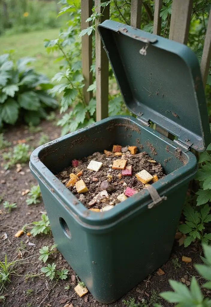 28 Small Garden Ideas on a Budget to Transform Your Tiny Yard - 18. Composting Bin