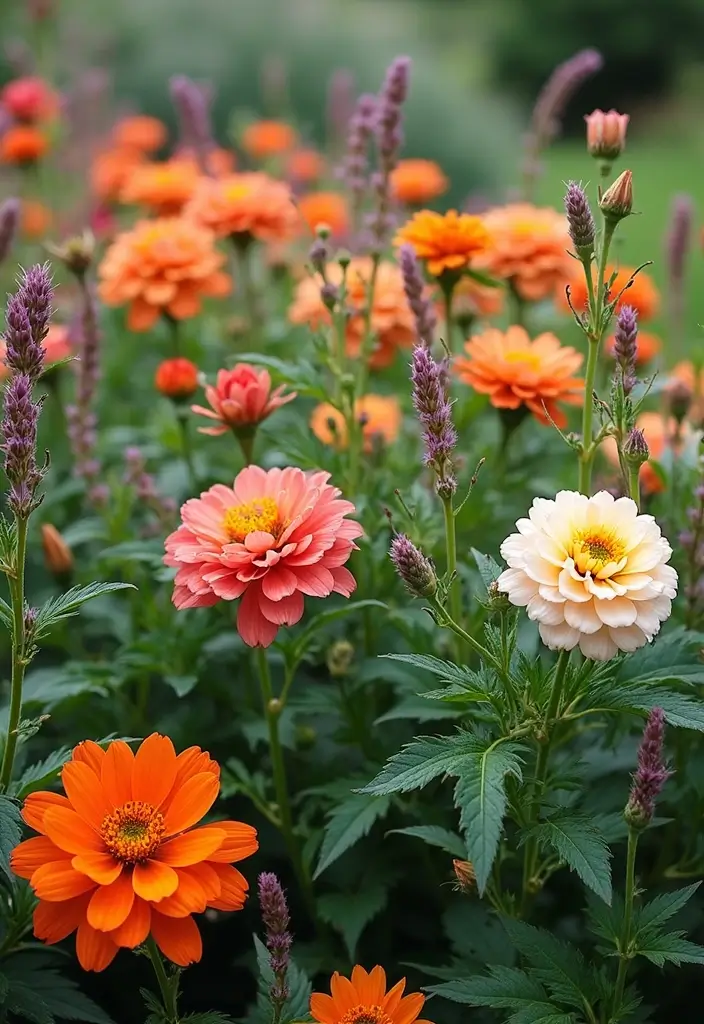 28 Small Garden Ideas on a Budget to Transform Your Tiny Yard - 24. Seasonal Color Themes