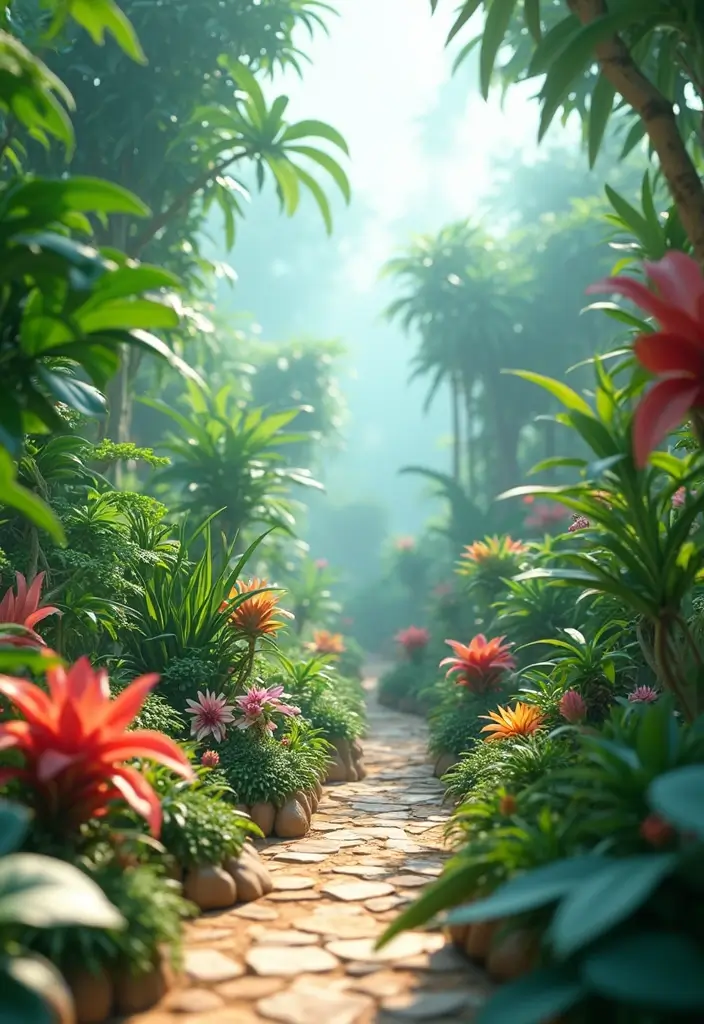30 Creative Grow a Garden Roblox Ideas for Aesthetic Builds - 14. Botanical Wonderland