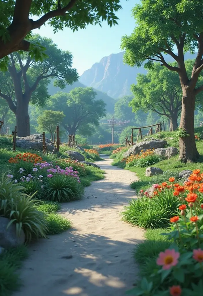 30 Creative Grow a Garden Roblox Ideas for Aesthetic Builds - 17. Wildlife Sanctuary