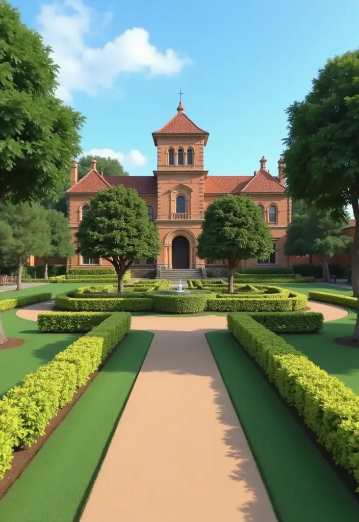 30 Creative Grow a Garden Roblox Ideas for Aesthetic Builds - 19. Historical Garden