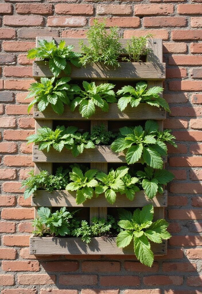 30 Easy Garden Ideas on a Budget for Every Homeowner - 2. Vertical Garden Solutions