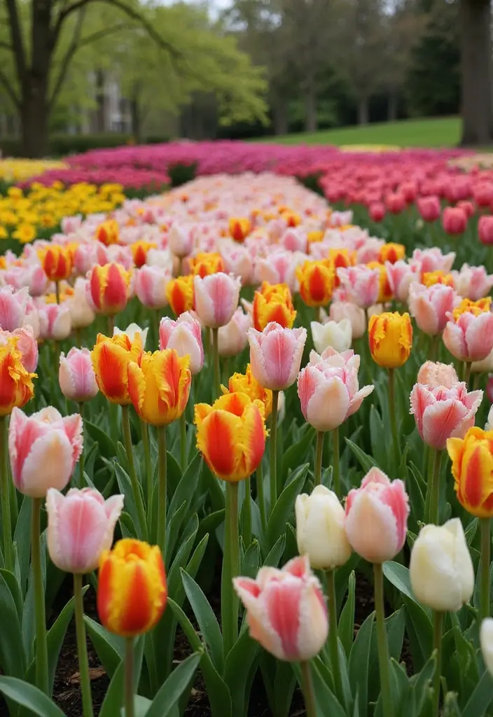 30 Easy Garden Ideas on a Budget for Every Homeowner - 27. Seasonal Bulb Planting