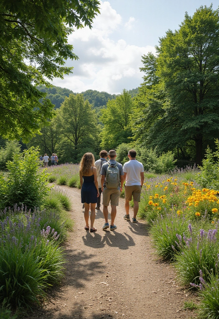 30 Garden Party Bridal Shower Ideas for a Dreamy Celebration - 16. Nature Walks