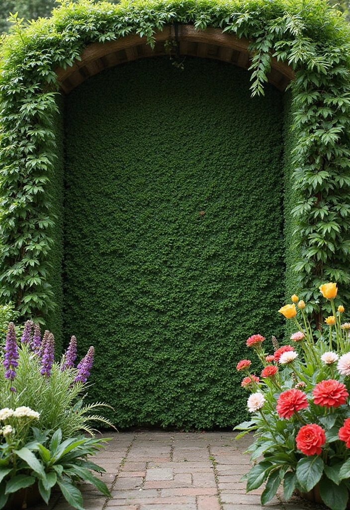 30 Garden Party Bridal Shower Ideas for a Dreamy Celebration - 22. Lush Greenery Backdrop