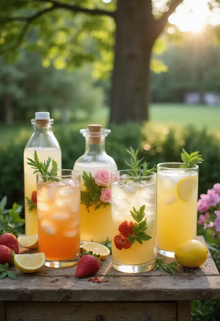 30 Garden Party Bridal Shower Ideas for a Dreamy Celebration - 6. Themed Refreshments