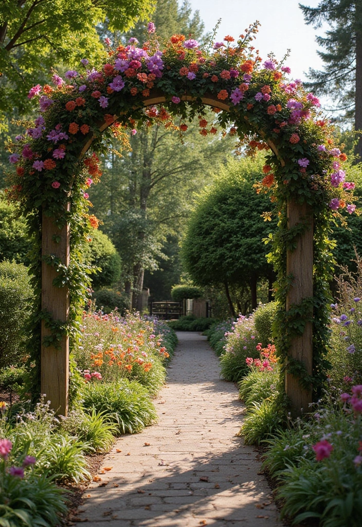 30 Grow a Garden Cosmetic Ideas Roblox Fans Will Enjoy - 17. Whimsical Garden Arches