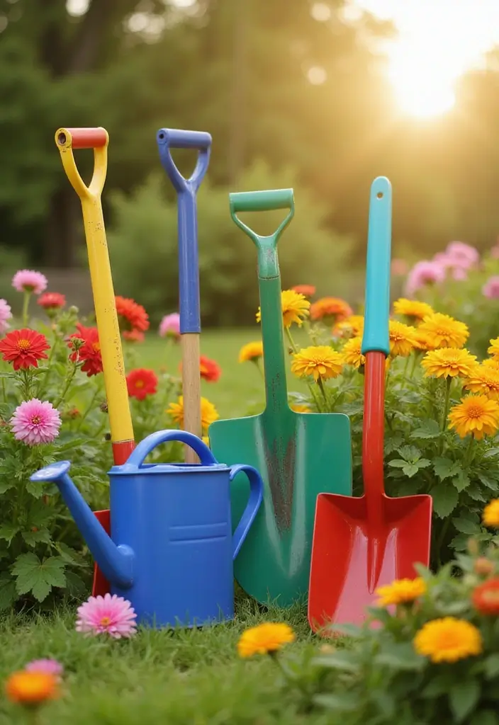 30 Grow a Garden Cosmetic Ideas Roblox Fans Will Enjoy - 3. Vibrant Gardening Tools