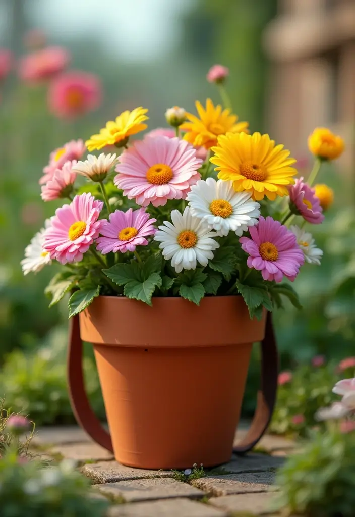 30 Grow a Garden Cosmetic Ideas Roblox Fans Will Enjoy - 4. Flower Pot Backpack