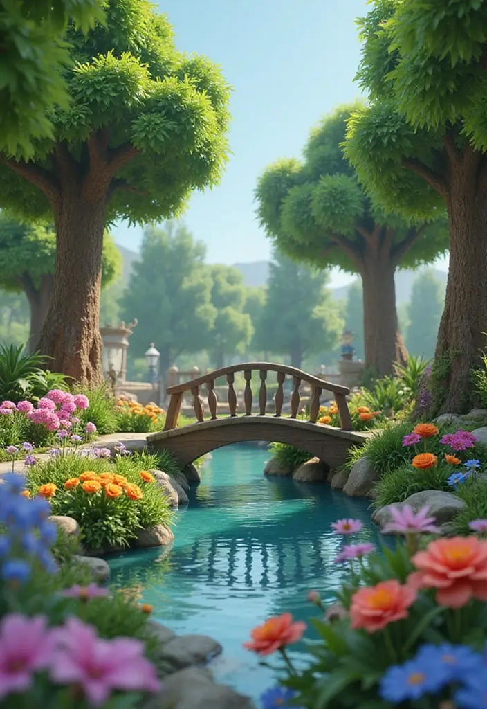 30 Grow a Garden Entrance Ideas Roblox Game Builds You’ll Love - 4. Enchanted Fairy Garden