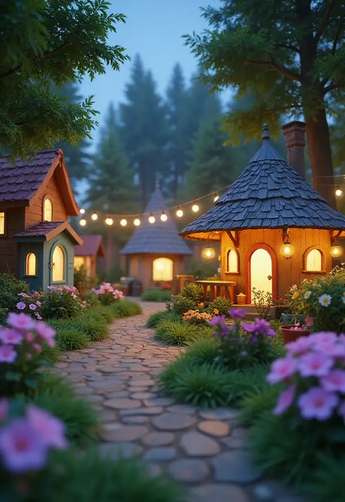 30 Inspiring Grow a Garden Roblox Game Layout Builds to Try - 1. Enchanted Fairy Garden
