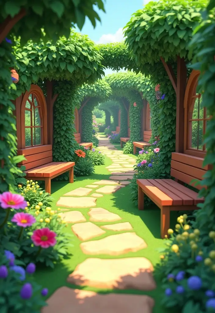 30 Inspiring Grow a Garden Roblox Game Layout Builds to Try - 10. Secret Garden Hideaway