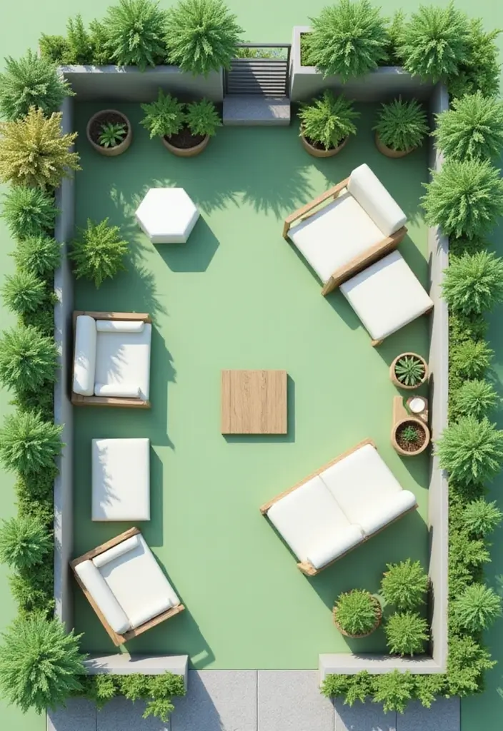 30 Inspiring Grow a Garden Roblox Game Layout Builds to Try - 2. Modern Minimalist Garden