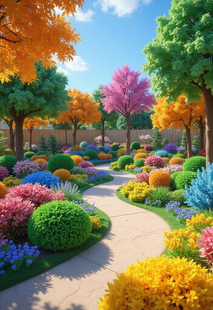 30 Inspiring Grow a Garden Roblox Game Layout Builds to Try - 23. Sensory Garden