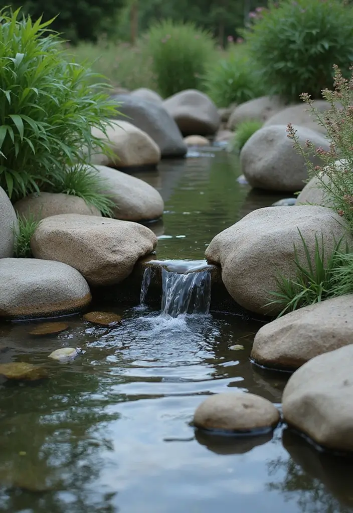 30 Mesmerizing Water Features in the Garden You’ll Want to Recreate - 16. Resting Water Feature