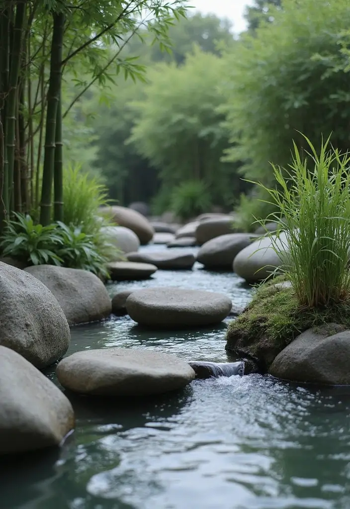 30 Mesmerizing Water Features in the Garden You’ll Want to Recreate - 30. Zen Water Feature