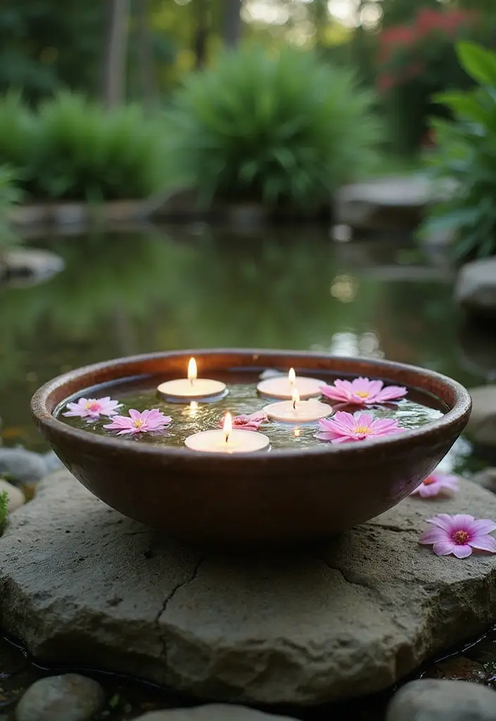 30 Mesmerizing Water Features in the Garden You’ll Want to Recreate - 9. Water Bowl