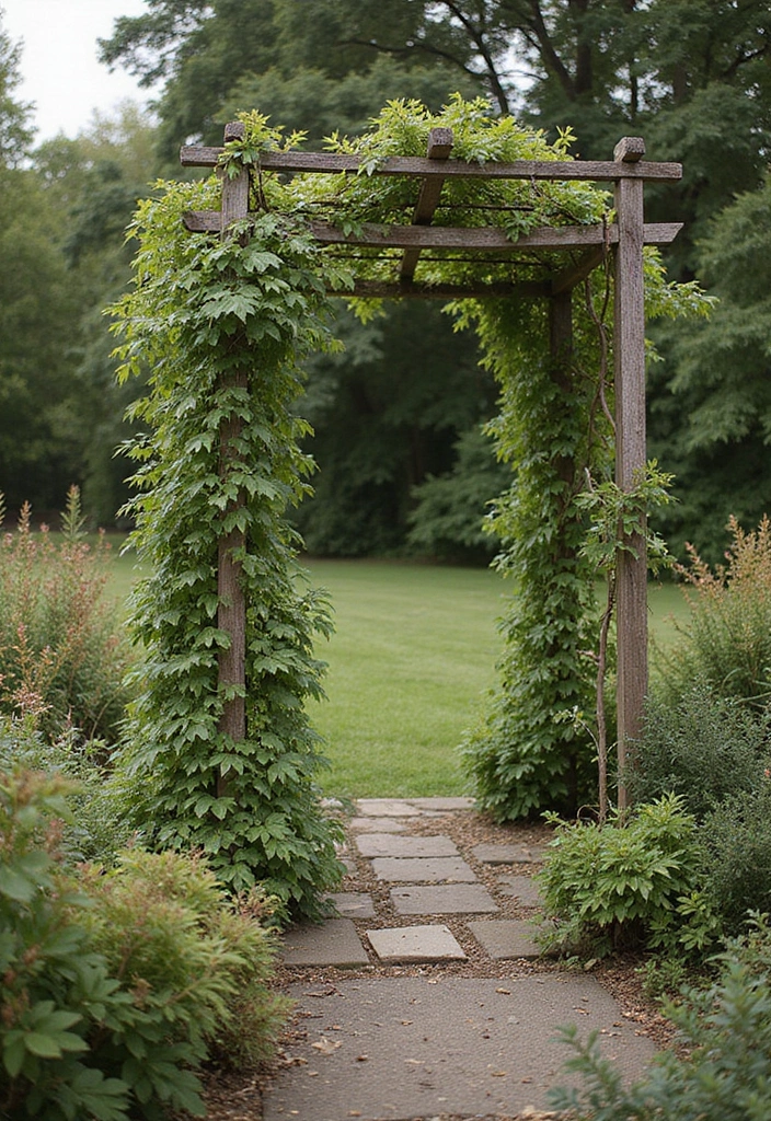 30 Over the Garden Wall Aesthetic Ideas for Cozy Fall Vibes - 12. Vintage Garden Trellises