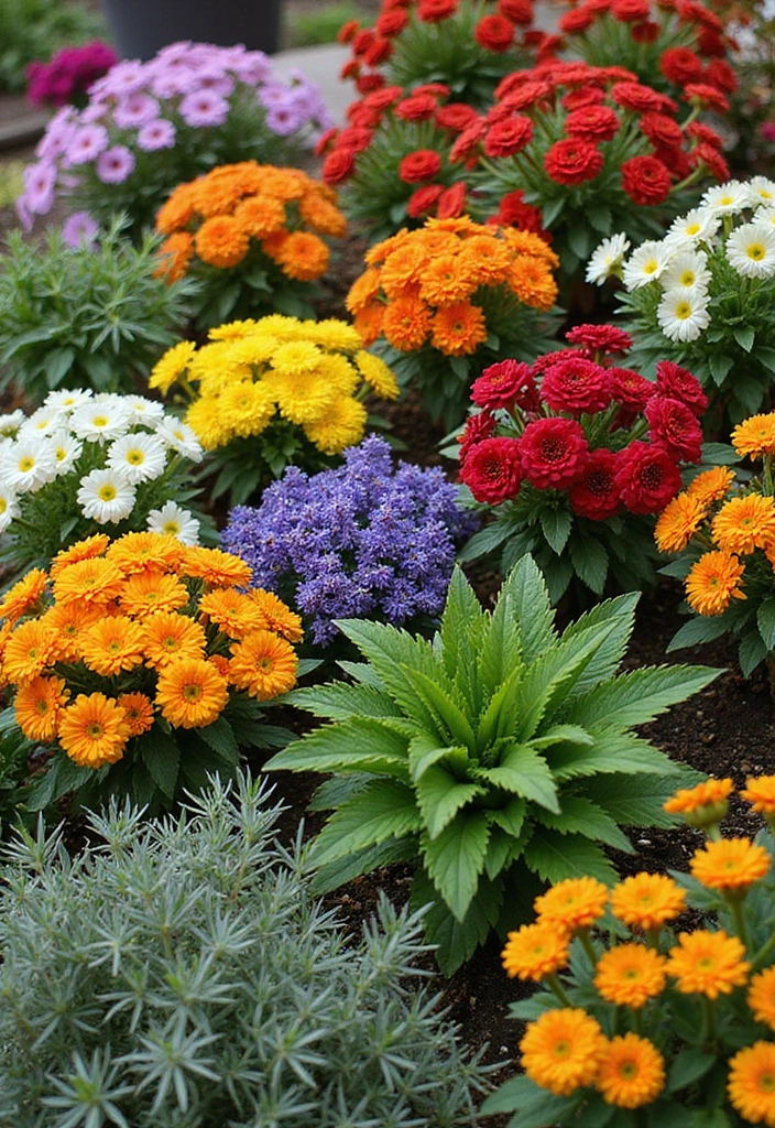 30 Over the Garden Wall Aesthetic Ideas for Cozy Fall Vibes - 17. Herb and Flower Combinations