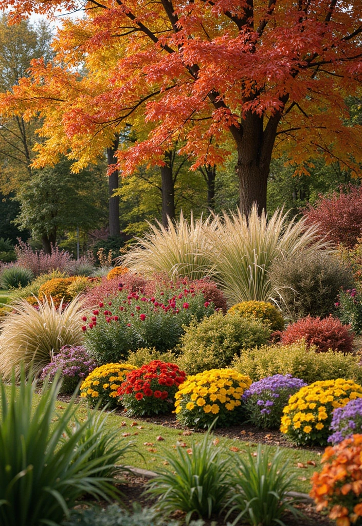 30 Over the Garden Wall Aesthetic Ideas for Cozy Fall Vibes - 6. Colorful Fall Foliage