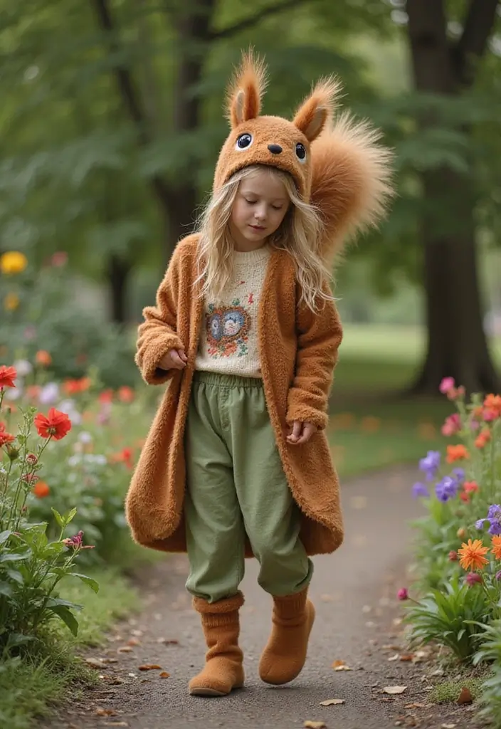 30 Over the Garden Wall Costume Ideas for Fans of the Show - 17. The Mischievous Squirrel