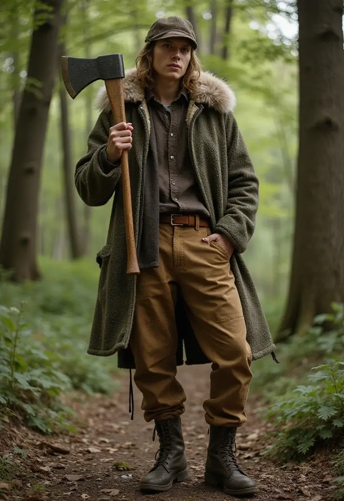 30 Over the Garden Wall Costume Ideas for Fans of the Show - 3. The Woodsman Ensemble