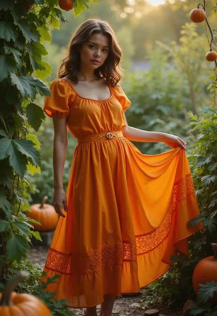 30 Over the Garden Wall Costume Ideas for Fans of the Show - 6. Pumpkin Carriage Ensemble