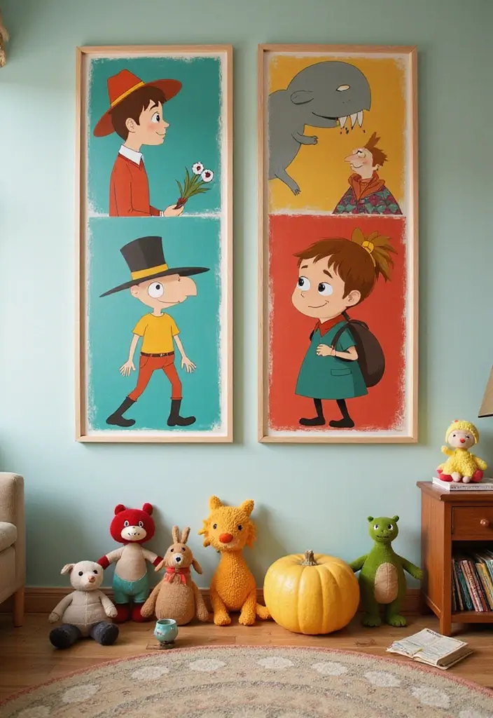 30 Over the Garden Wall Poster Designs to Decorate Your Room - 1. Whimsical Character Posters