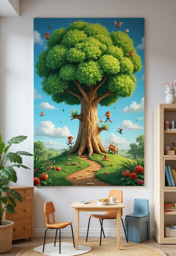 30 Over the Garden Wall Poster Designs to Decorate Your Room - 16. Treetop Adventures