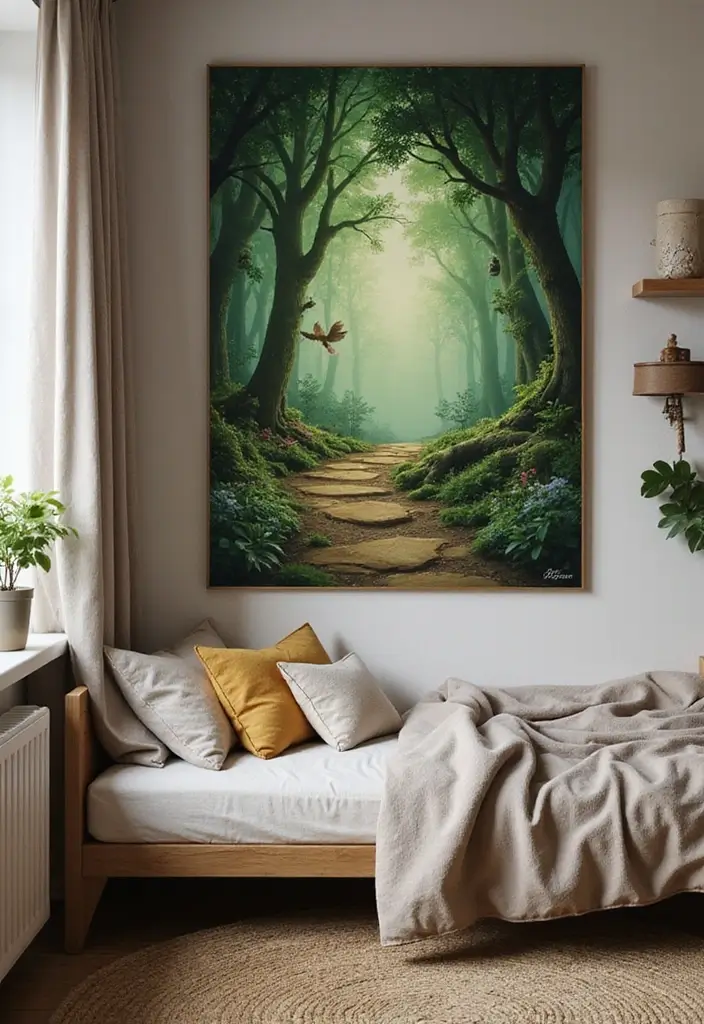 30 Over the Garden Wall Poster Designs to Decorate Your Room - 2. Enchanted Forest Scenes