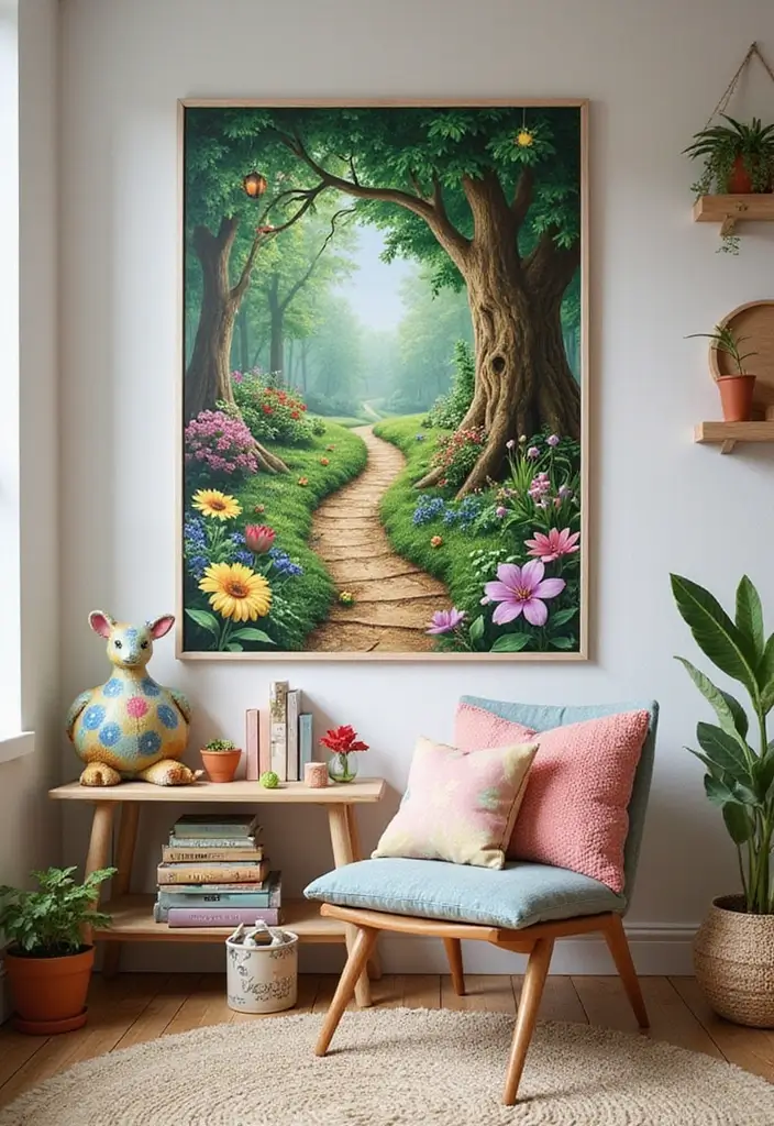 30 Over the Garden Wall Poster Designs to Decorate Your Room - 21. Magical Garden Pathways