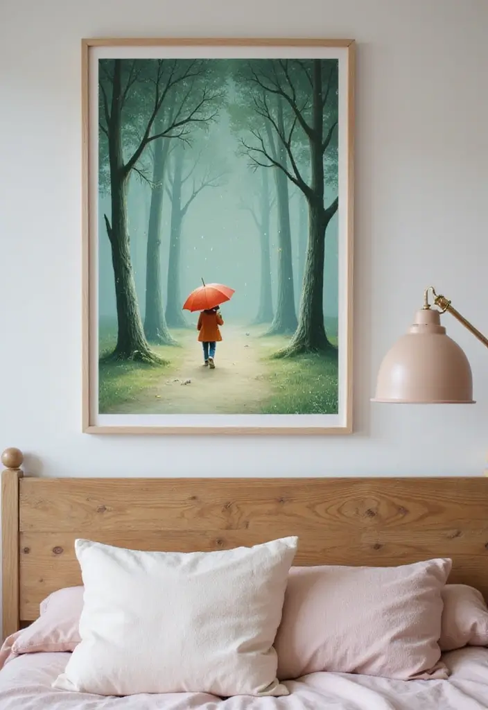 30 Over the Garden Wall Poster Designs to Decorate Your Room - 26. Gentle Rainy Day Scenes